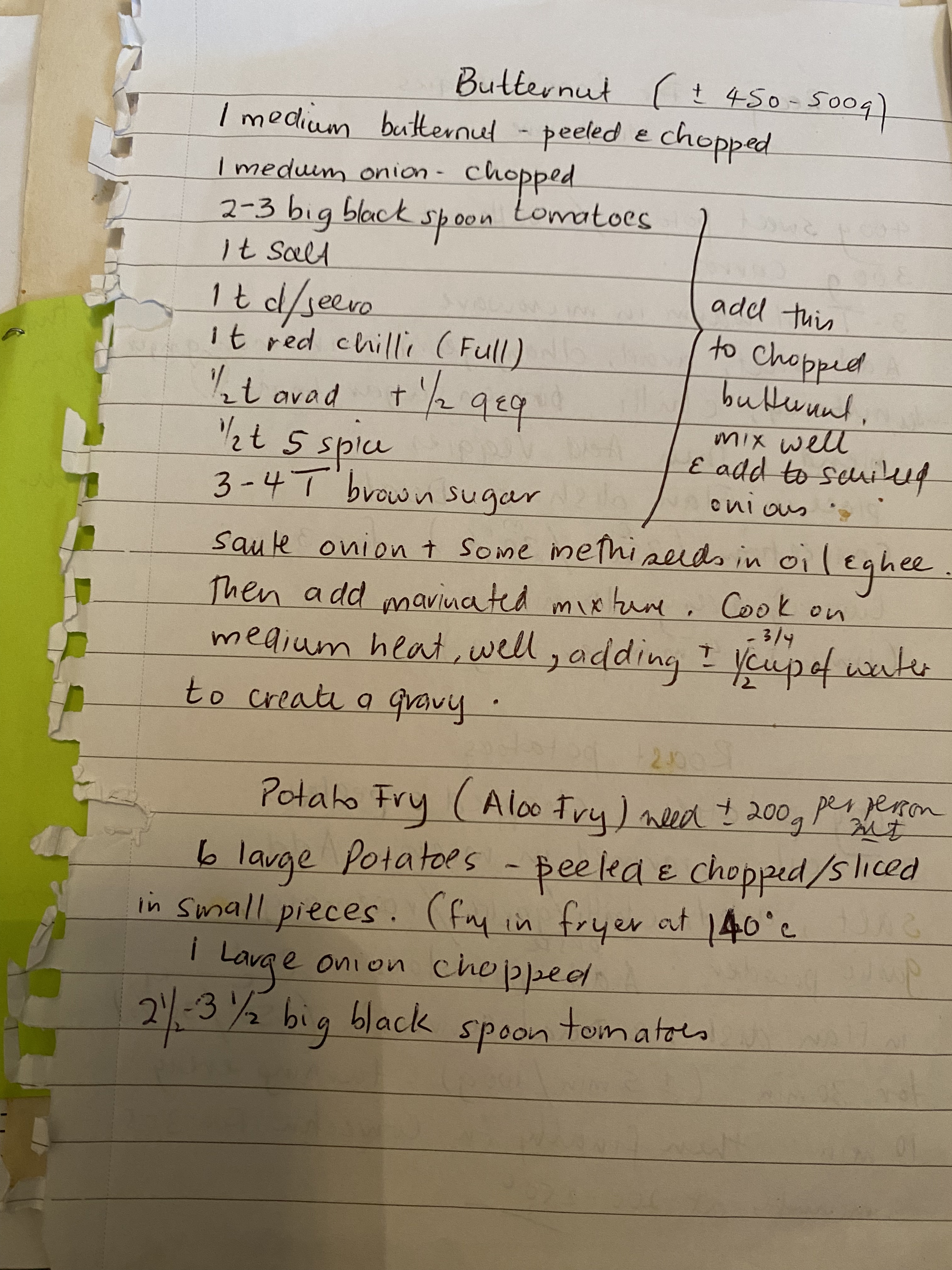 Aloo Fry (Potato Fry)